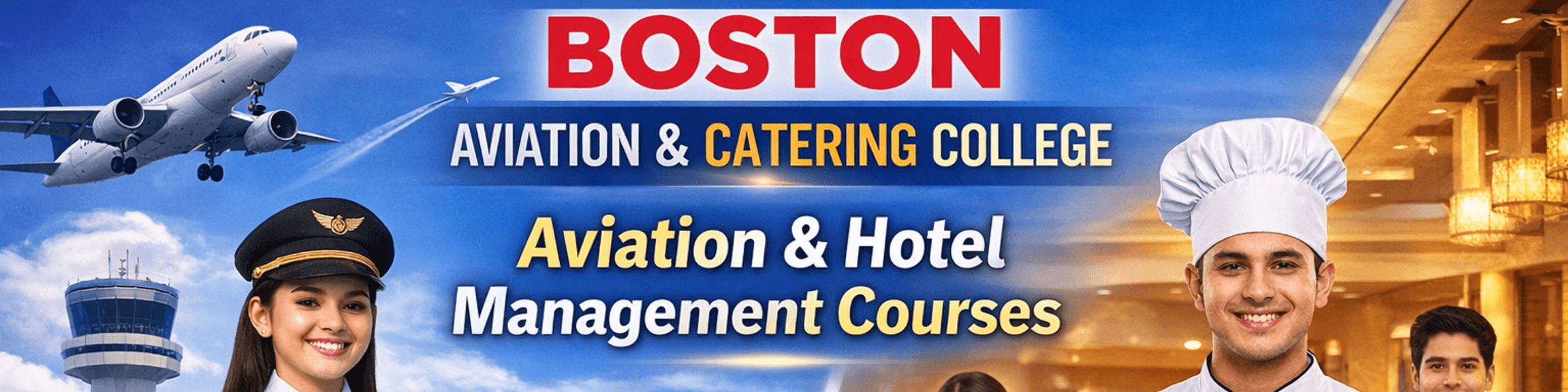Boston Aviation & Catering College  cover logo